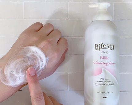 もっちりミルク泡クレンジング/ビフェスタ/クレンジングを使ったクチコミ(6枚目)