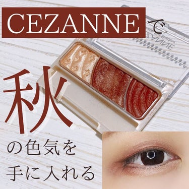 トーンアップアイシャドウ/CEZANNE/パウダーアイシャドウを使ったクチコミ（1枚目）