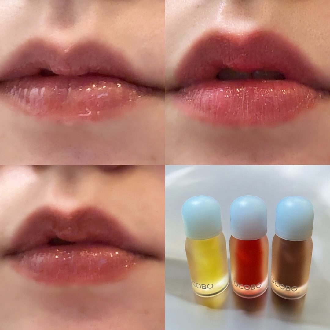 ジューシーベリープランピングリップオイル/TOCOBO/リップグロスを使ったクチコミ(5枚目)