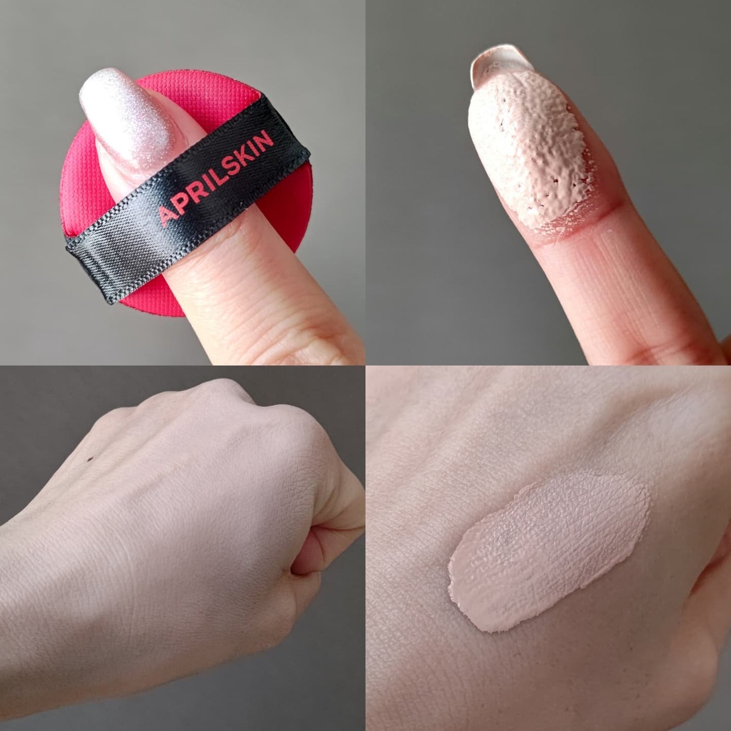 ハイパーカバーフィットクッション red/APRILSKIN/クッションファンデーションを使ったクチコミ(2枚目)