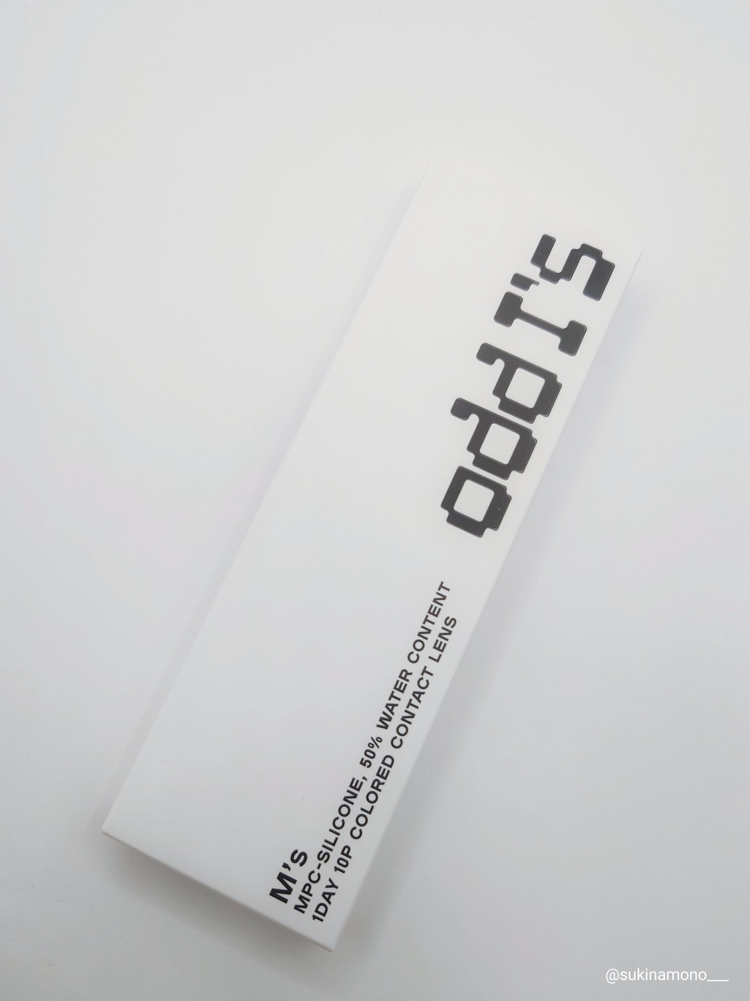 オッドアイズ 1day/ザピエル/カラーコンタクトレンズを使ったクチコミ（3枚目）