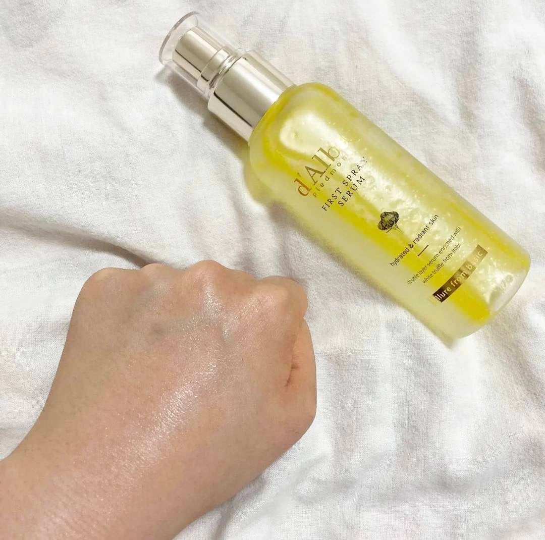 ダルバ ホワイトトリュフファーストスプレーセラム/ダルバ/ミスト状化粧水を使ったクチコミ(5枚目)