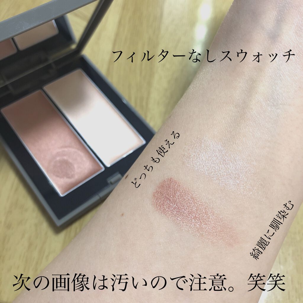 THREE シマリング グロー デュオ/THREE/クリームハイライトを使ったクチコミ(2枚目)