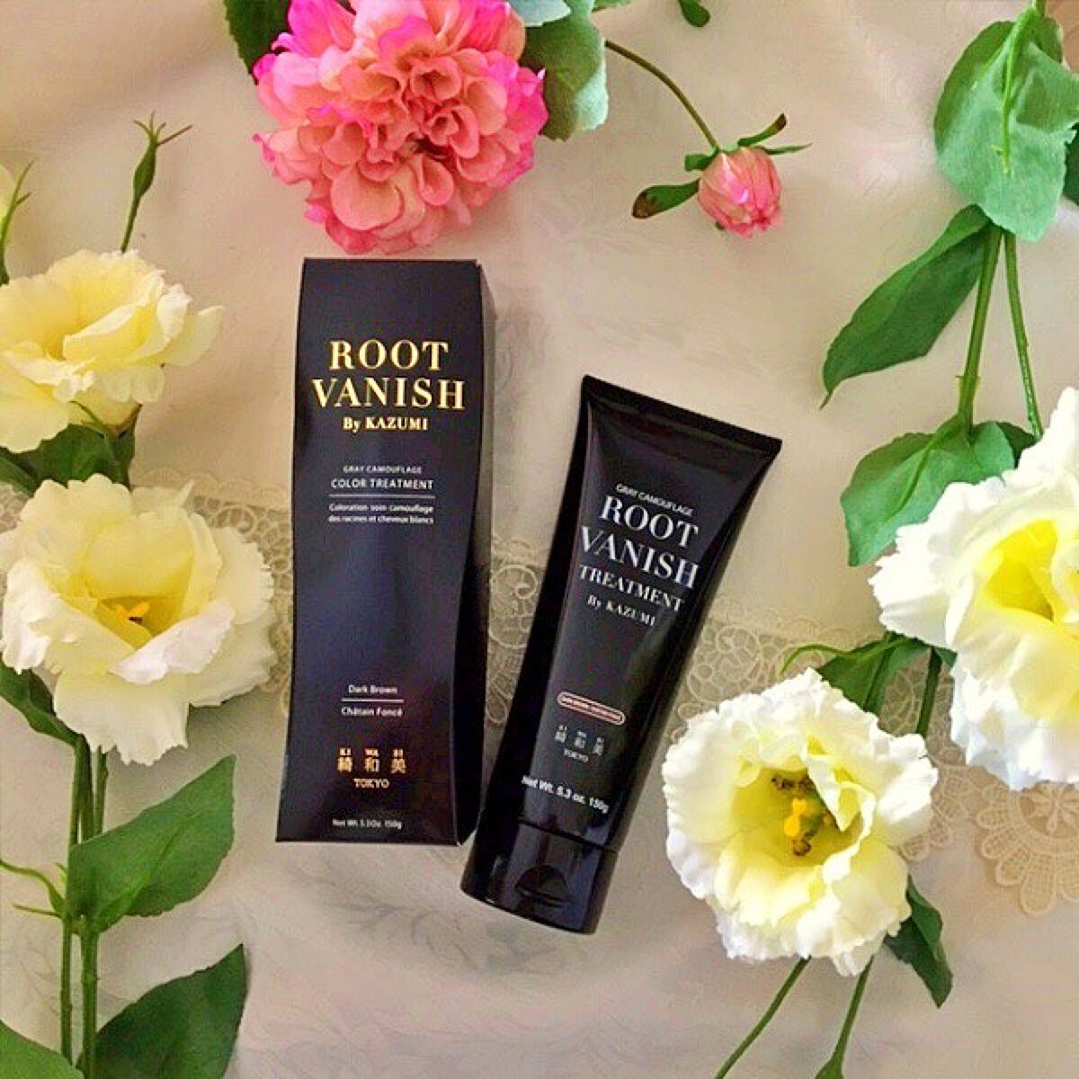 ROOT VANISH 白髪染めカラーシャンプー/ トリートメント/綺和美/市販シャンプーを使ったクチコミ（1枚目）