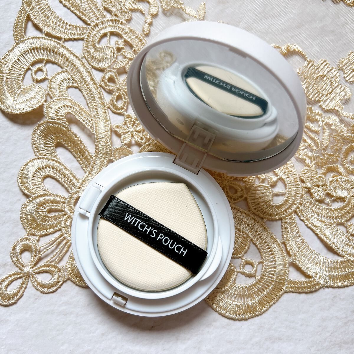 セラムスキン クッションファンデーション/Witch's Pouch/クッションファンデーションを使ったクチコミ（3枚目）