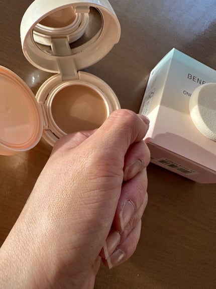 BENEFIQUE エッセンシャル ワンステップ BB パクトのクチコミ「#BENEFIQUE
#エッセンシャルワンステップBBパクト
#ナチュラル
軽くつけたい日の.....」(3枚目)