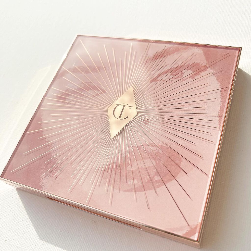 グロウガズム フェイスパレット ライトガズム/Charlotte Tilbury/パウダーチークを使ったクチコミ(8枚目)