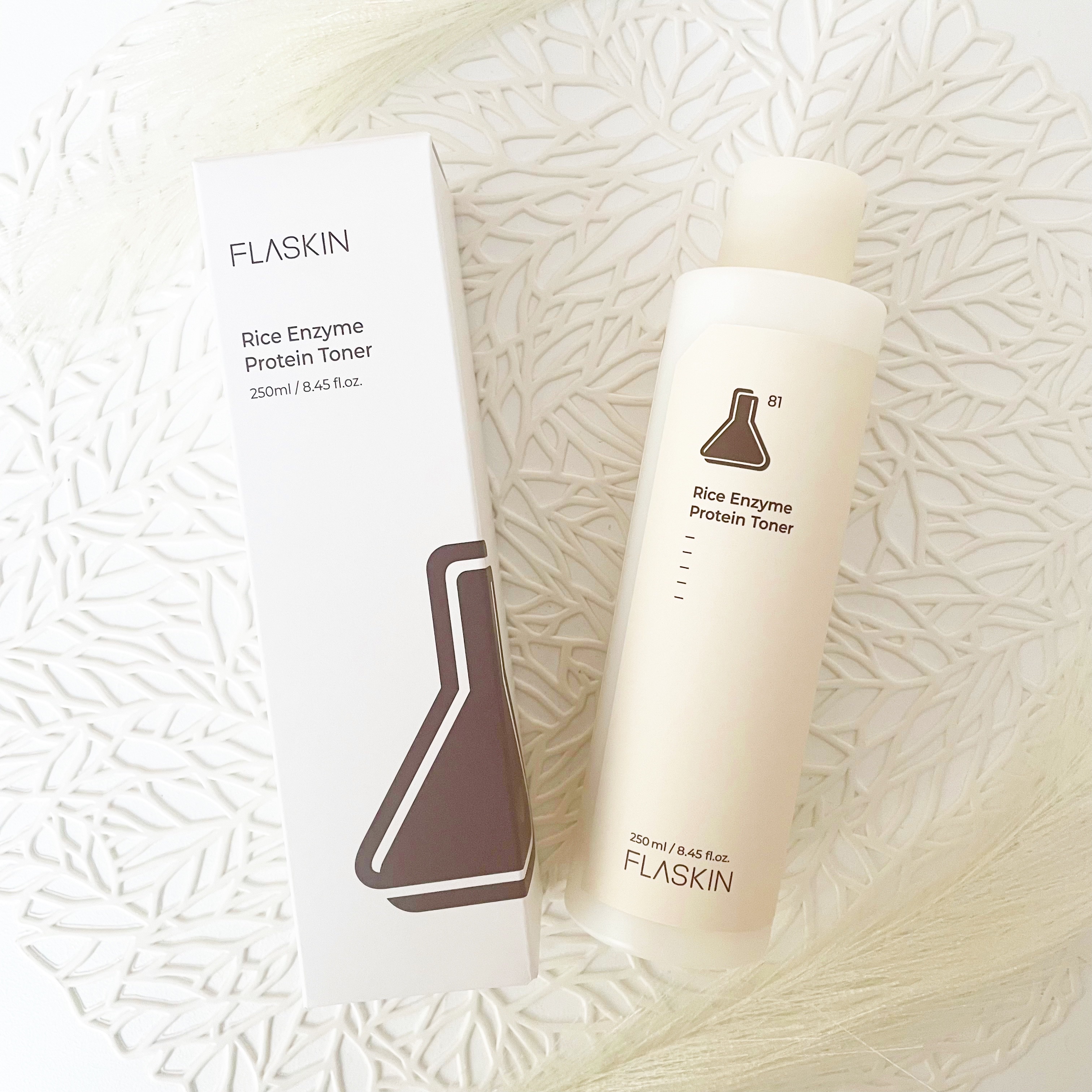 白米一番搾りタンパク質トナー/FLASKIN/化粧水を使ったクチコミ（1枚目）