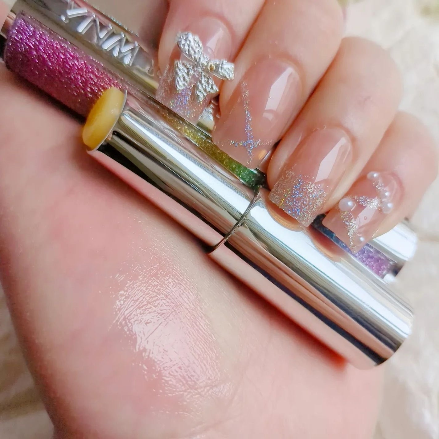 YNM レインボーハニーリップバーム/YNM/リップバームを使ったクチコミ(3枚目)