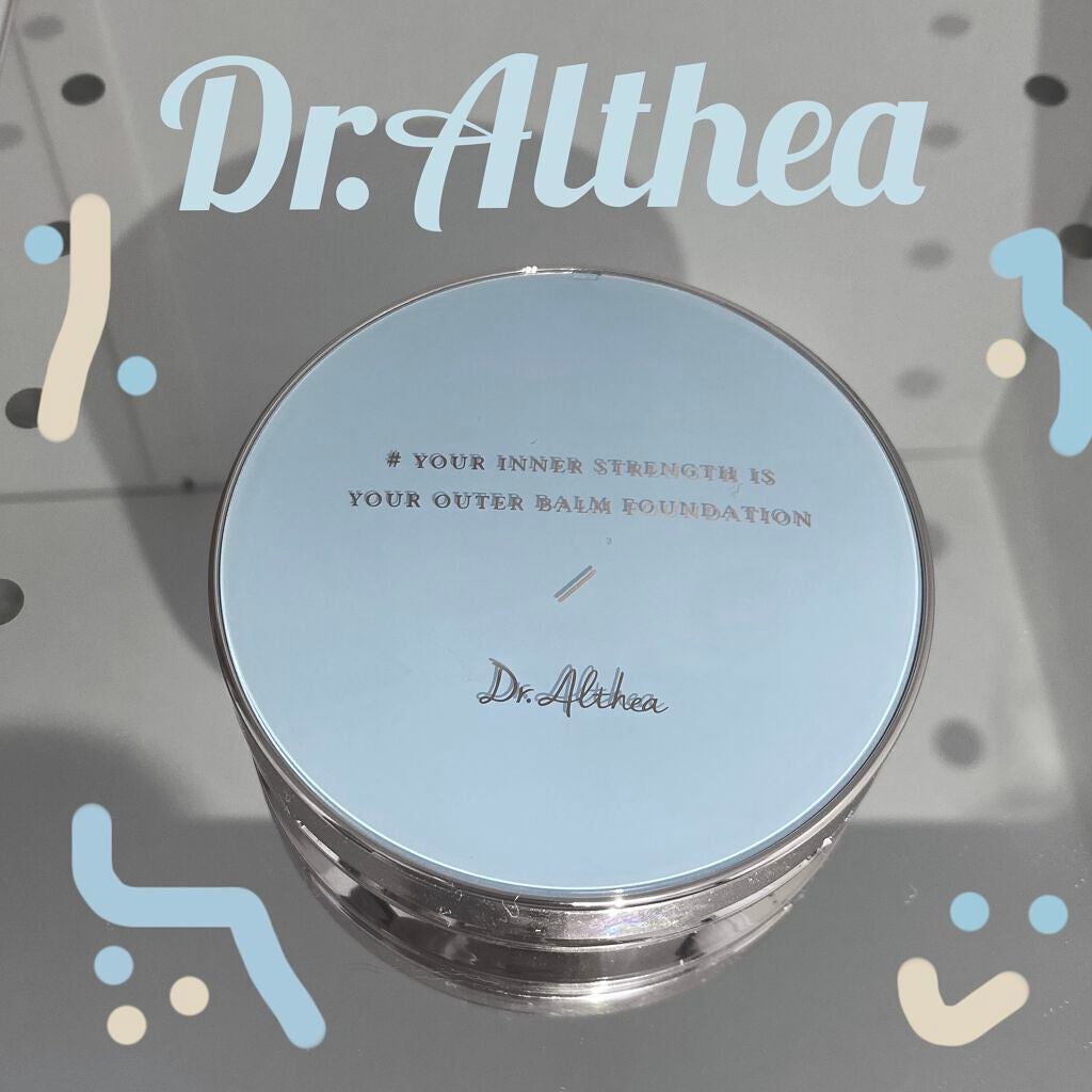 ダブル セラム バーム ファンデーション/Dr.Althea/クリーム・エマルジョンファンデーションを使ったクチコミ(1枚目)