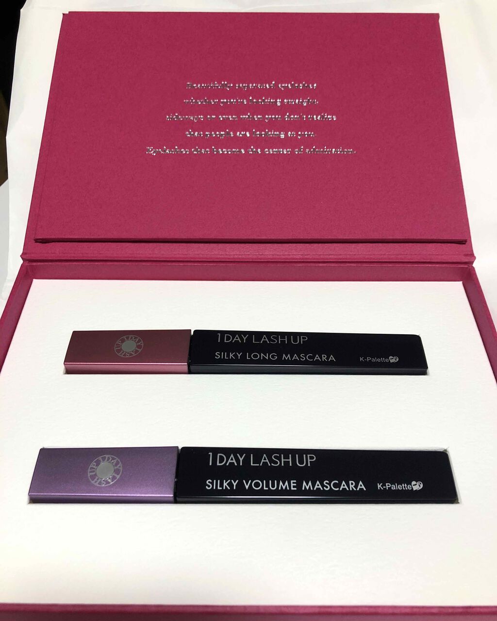 1DAY LASH UP シルキーロングマスカラa/K-パレット/マスカラを使ったクチコミ(1枚目)