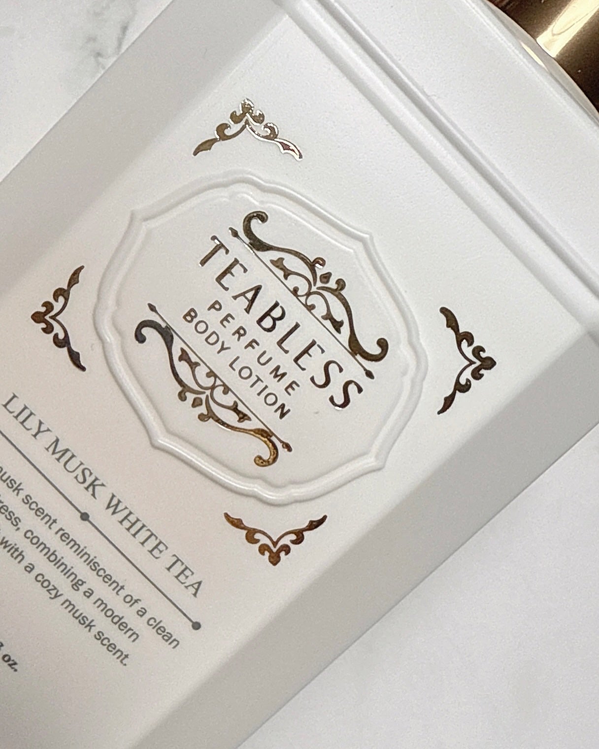 パフュームボディローション リリィムスクホワイトティー/TEABLESS/ボディローションを使ったクチコミ(3枚目)