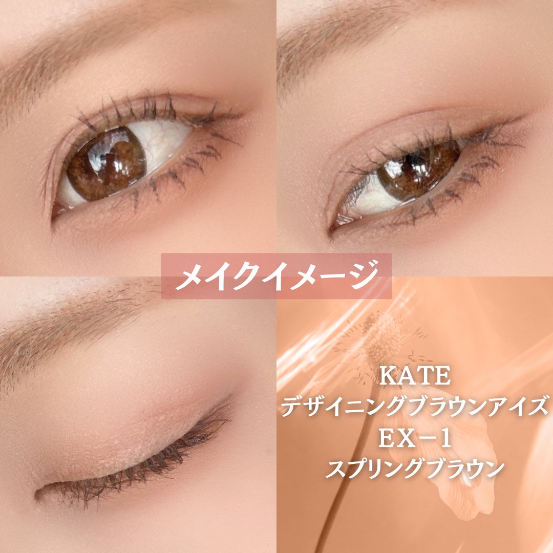 デザイニングブラウンアイズ/KATE/アイシャドウパレットを使ったクチコミ(4枚目)