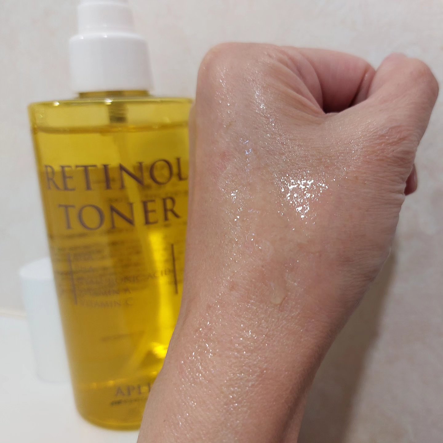 レチノールトナー/APLIN/ミスト状化粧水を使ったクチコミ（3枚目）