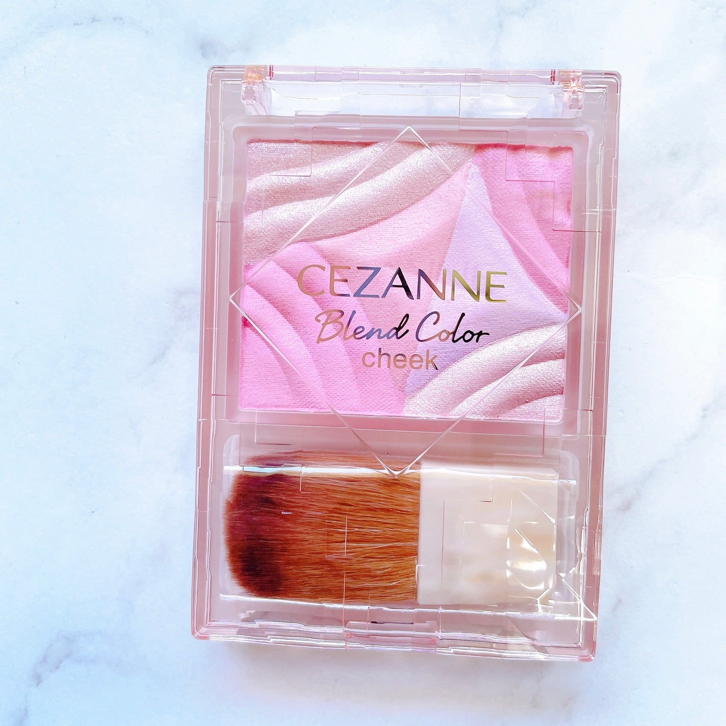 ブレンドカラーチーク/CEZANNE/チークを使ったクチコミ(2枚目)