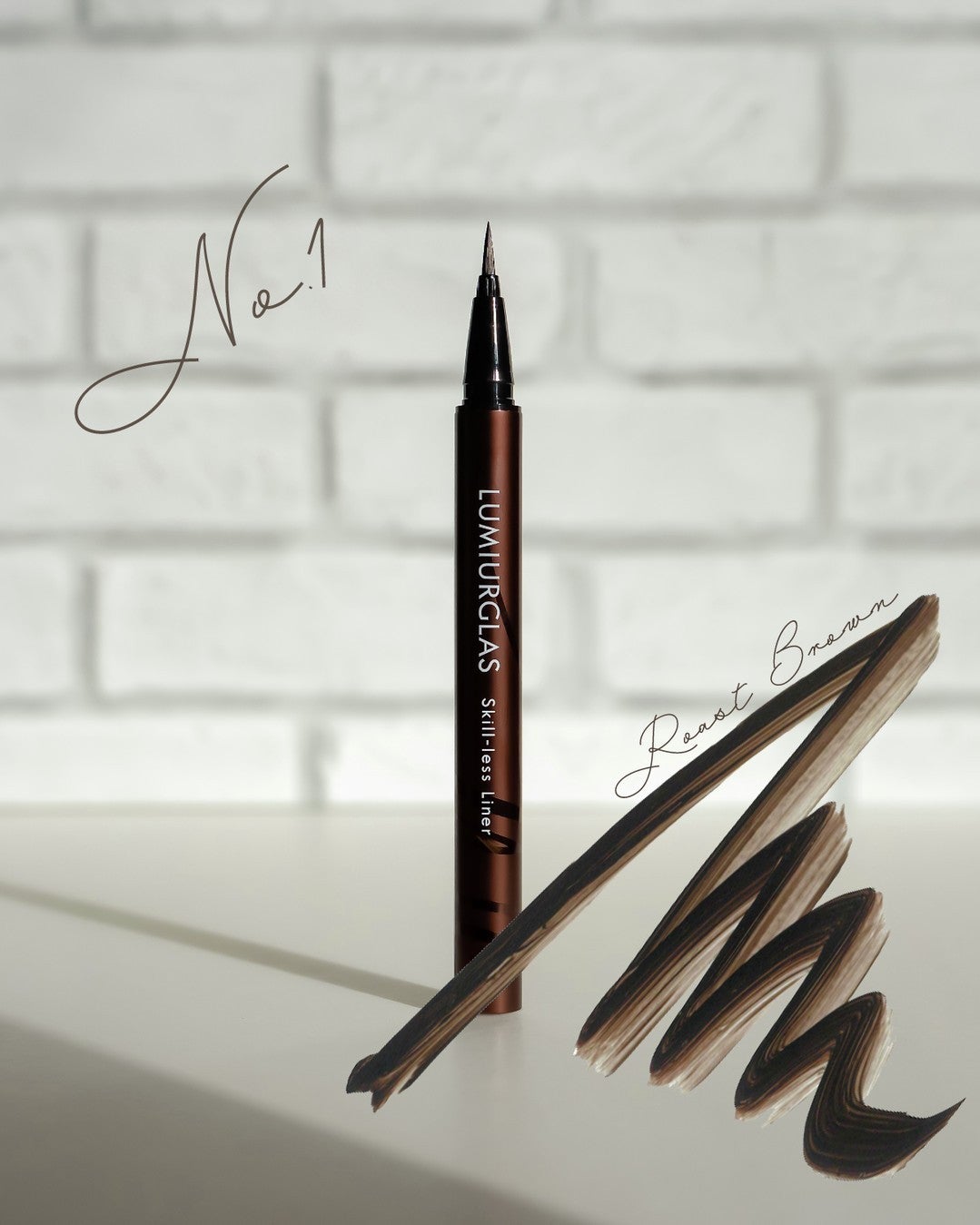 スキルレスライナー/LUMIURGLAS/リキッドアイライナーを使ったクチコミ(1枚目)