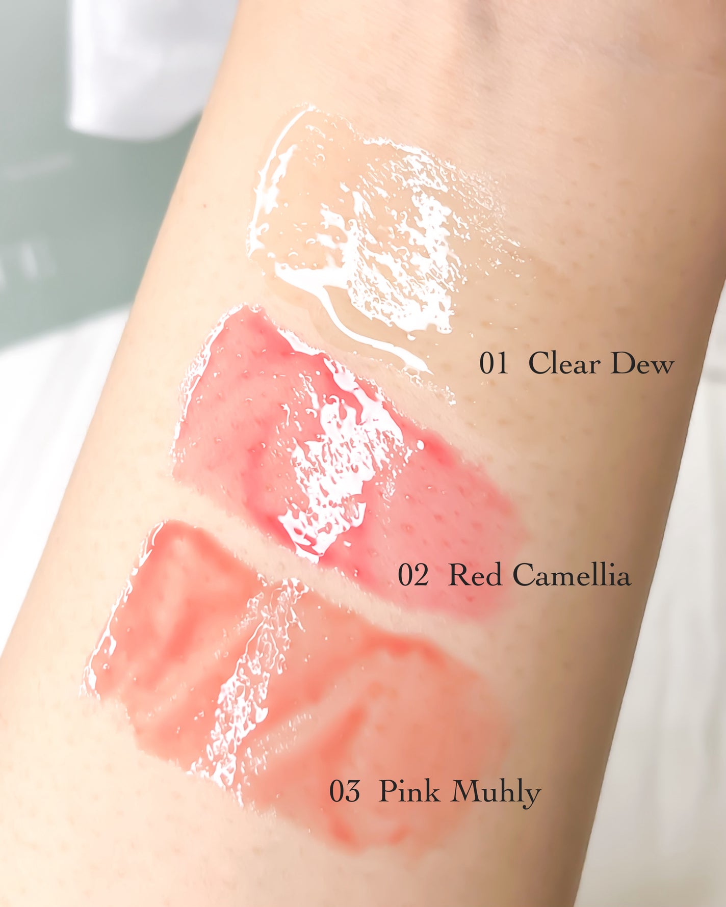 ナチュラルブルームリップオイルセラム 3色セット/PINATE/リップグロスを使ったクチコミ(8枚目)