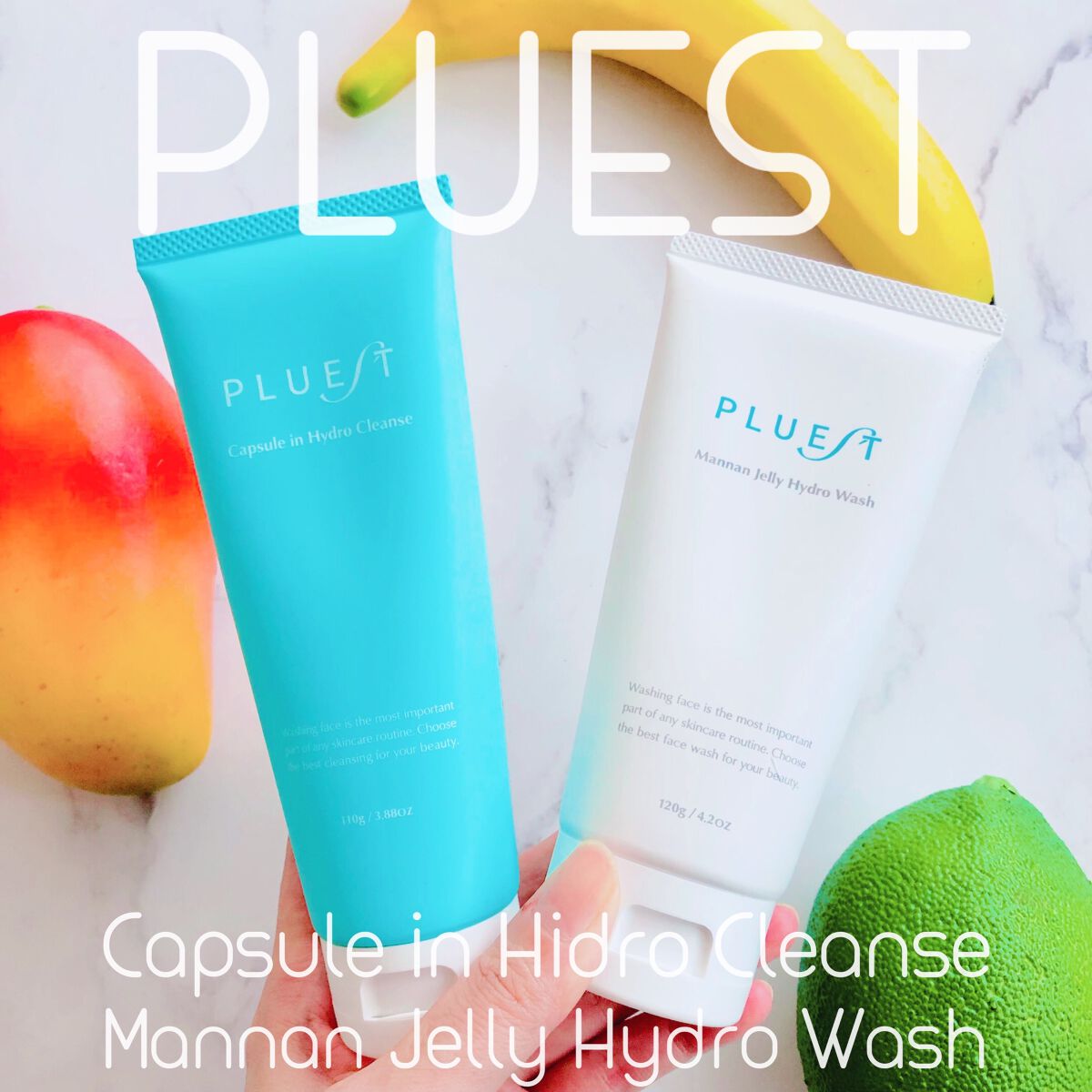 マンナンジェリーハイドロウォッシュ/PLUEST/洗顔料を使ったクチコミ（1枚目）