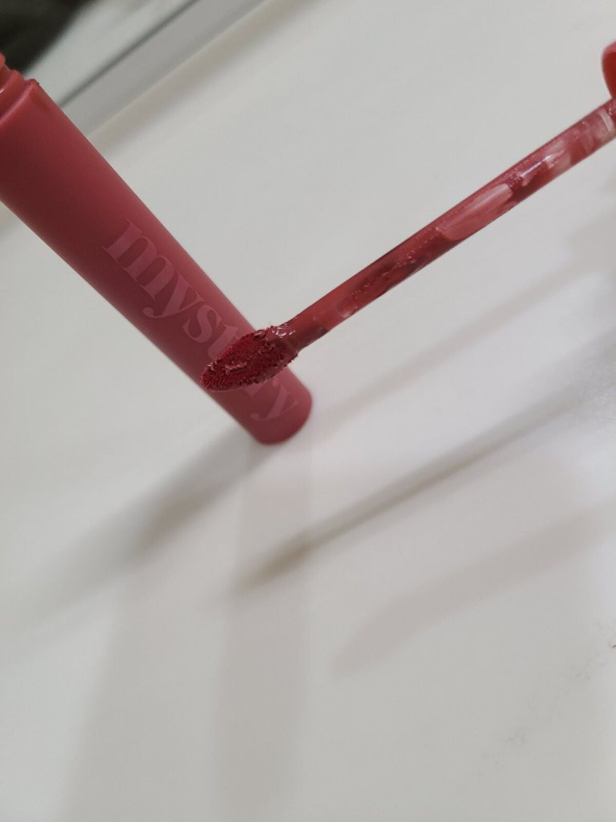 アイムミステリーブラーティント/i’m meme/リップティントを使ったクチコミ(2枚目)