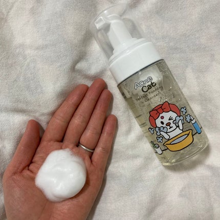 perfect foaming cleanser/Acne Cat/泡洗顔を使ったクチコミ(2枚目)