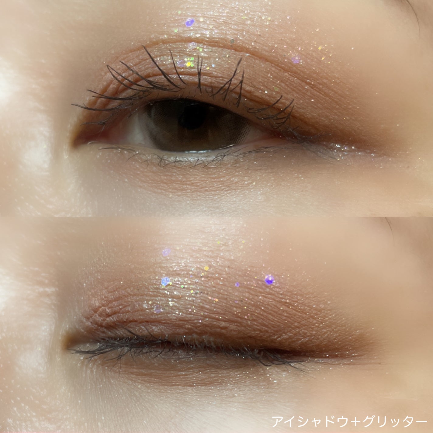 女神降臨 エディション グリッター リップティント アイシャドウセット/all my things/メイクアップキットを使ったクチコミ(6枚目)