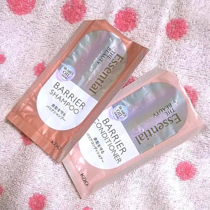 ザビューティ 髪のキメ美容素髪を守る バリアシャンプー/コンディショナー/エッセンシャル/シャンプー・コンディショナーを使ったクチコミ(1枚目)