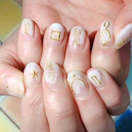 ジェルネイル(ライト対応)/セリア/ジェルネイルを使ったクチコミ(1枚目)