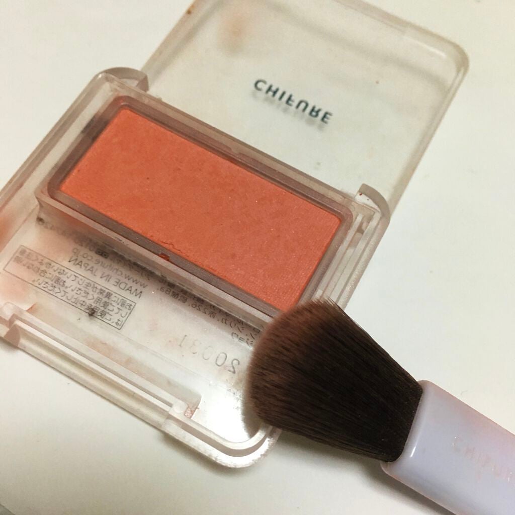 パウダー チーク/ちふれ/パウダーチークを使ったクチコミ(1枚目)