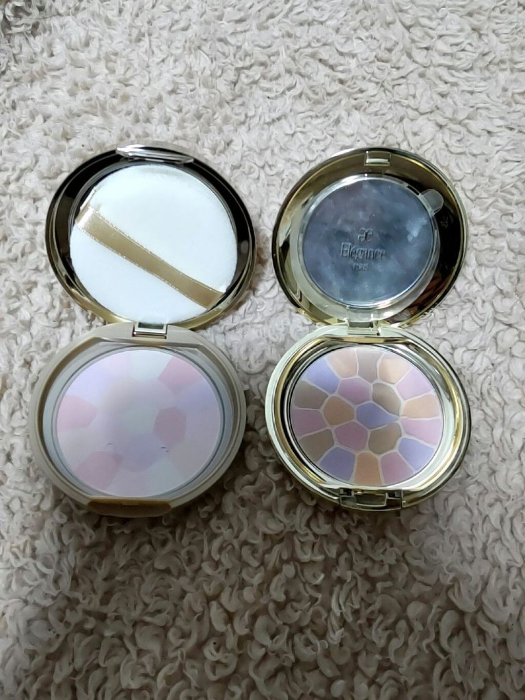 ラ プードル オートニュアンス/Elégance/プレストパウダーを使ったクチコミ（2枚目）