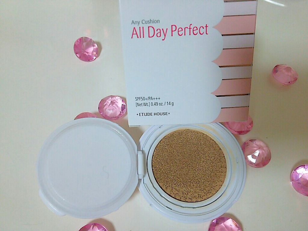 エニークッション オールデイパーフェクト/ETUDE/クッションファンデーションを使ったクチコミ(2枚目)