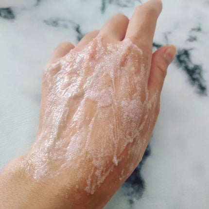 Q+Me スウィート ボム タラソ スクラブ/AGARISM/バスト・ヒップケアを使ったクチコミ(5枚目)