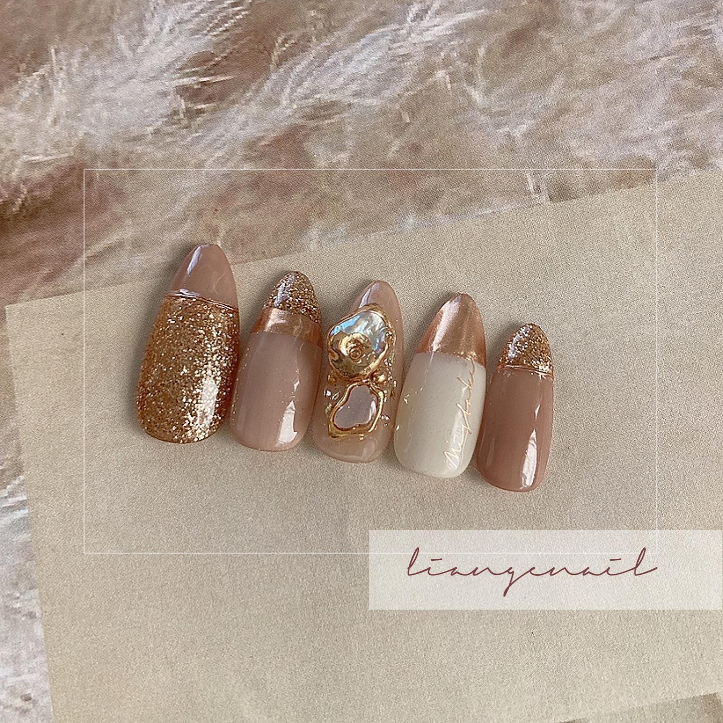 #リアンジェネイル,#柏ネイル,#ネイル,#ボンネイル,#ニュアンスネイル,#ミラーネイル,#トレンドネイルのネイルデザイン