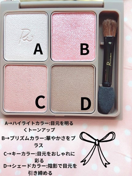 インザミラーアイパレット/Ririmew/アイシャドウパレットを使ったクチコミ(3枚目)