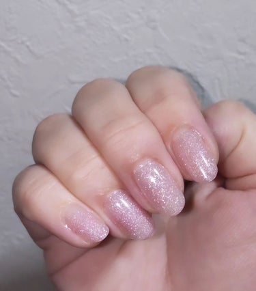 ネイル工房 Gel Nail system 18のクチコミ「久しぶりにネイル投稿しちゃお。
ポリジェル(フォームジェル)でキラキラピンクネイル♡

この間.....」（2枚目）