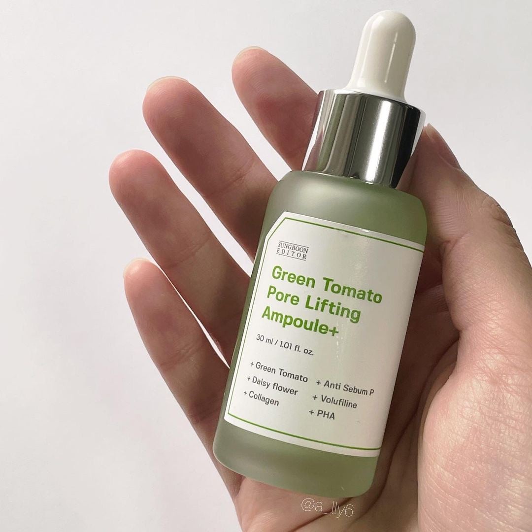 グリーントマトポアリフティングアンプル+/SUNGBOON EDITOR(成分エディター)/美容液を使ったクチコミ(5枚目)