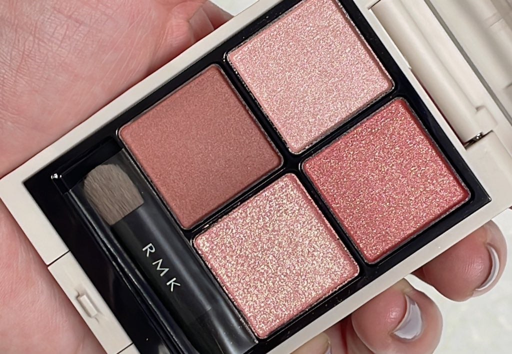 RMK シンクロマティック アイシャドウパレット/RMK/アイシャドウパレットを使ったクチコミ(1枚目)