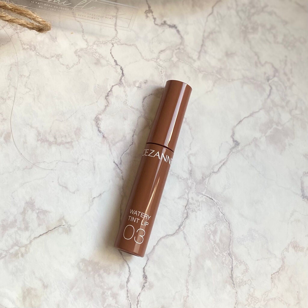 ウォータリーティントリップ/CEZANNE/リップティントを使ったクチコミ(4枚目)