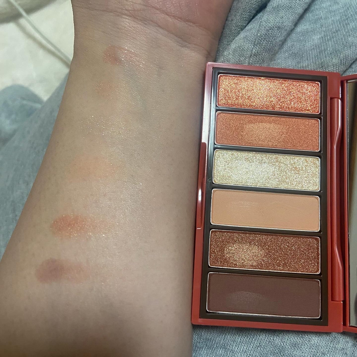 プレイカラーアイズミニ ベストラブ/ETUDE/アイシャドウパレットを使ったクチコミ(4枚目)