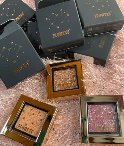 フロレット星に願いシリーズ シングルアイシャドウ/FLORTTE/単色アイシャドウを使ったクチコミ(2枚目)