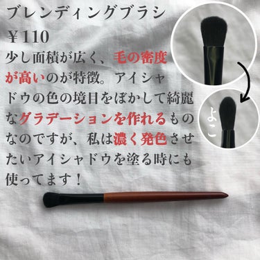 UR GLAM　SHADING BRUSH/U R GLAM/メイクブラシを使ったクチコミ（2枚目）