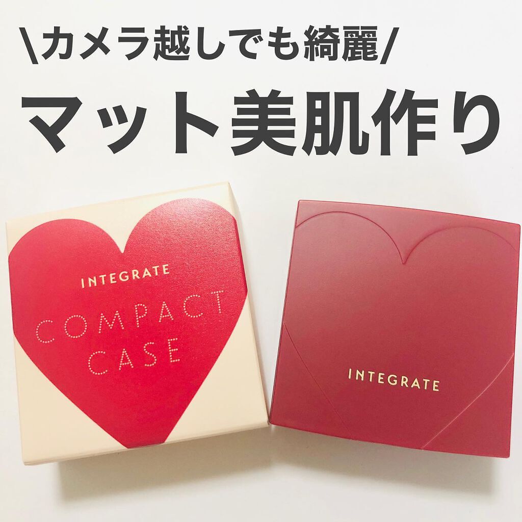 プロフィニッシュファンデーション/インテグレート/パウダーファンデーションを使ったクチコミ(1枚目)