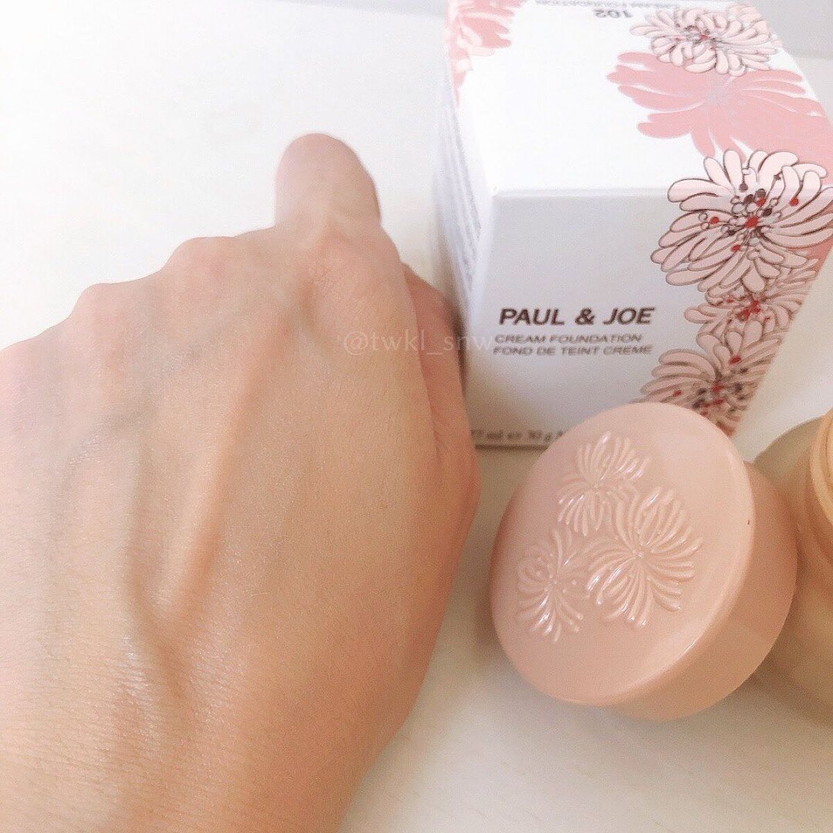 フォンダン クリーム ファンデーション/PAUL & JOE BEAUTE/クリーム・エマルジョンファンデーションを使ったクチコミ(6枚目)