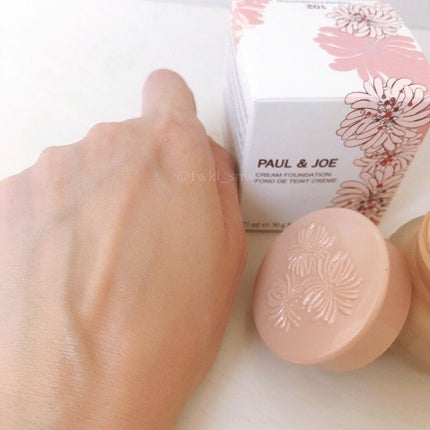 フォンダン クリーム ファンデーション/PAUL & JOE BEAUTE/クリーム・エマルジョンファンデーションを使ったクチコミ(6枚目)