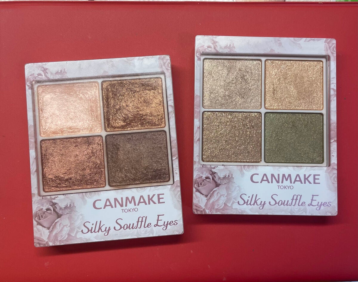 シルキースフレアイズ/キャンメイク/アイシャドウパレットを使ったクチコミ(1枚目)