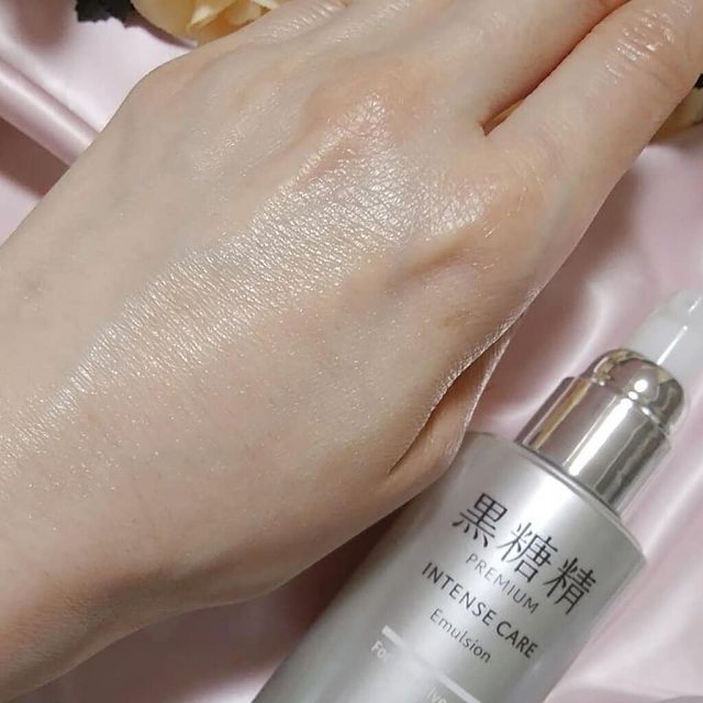 プレミアム インテンスケア エマルジョン/黒糖精/乳液を使ったクチコミ(3枚目)