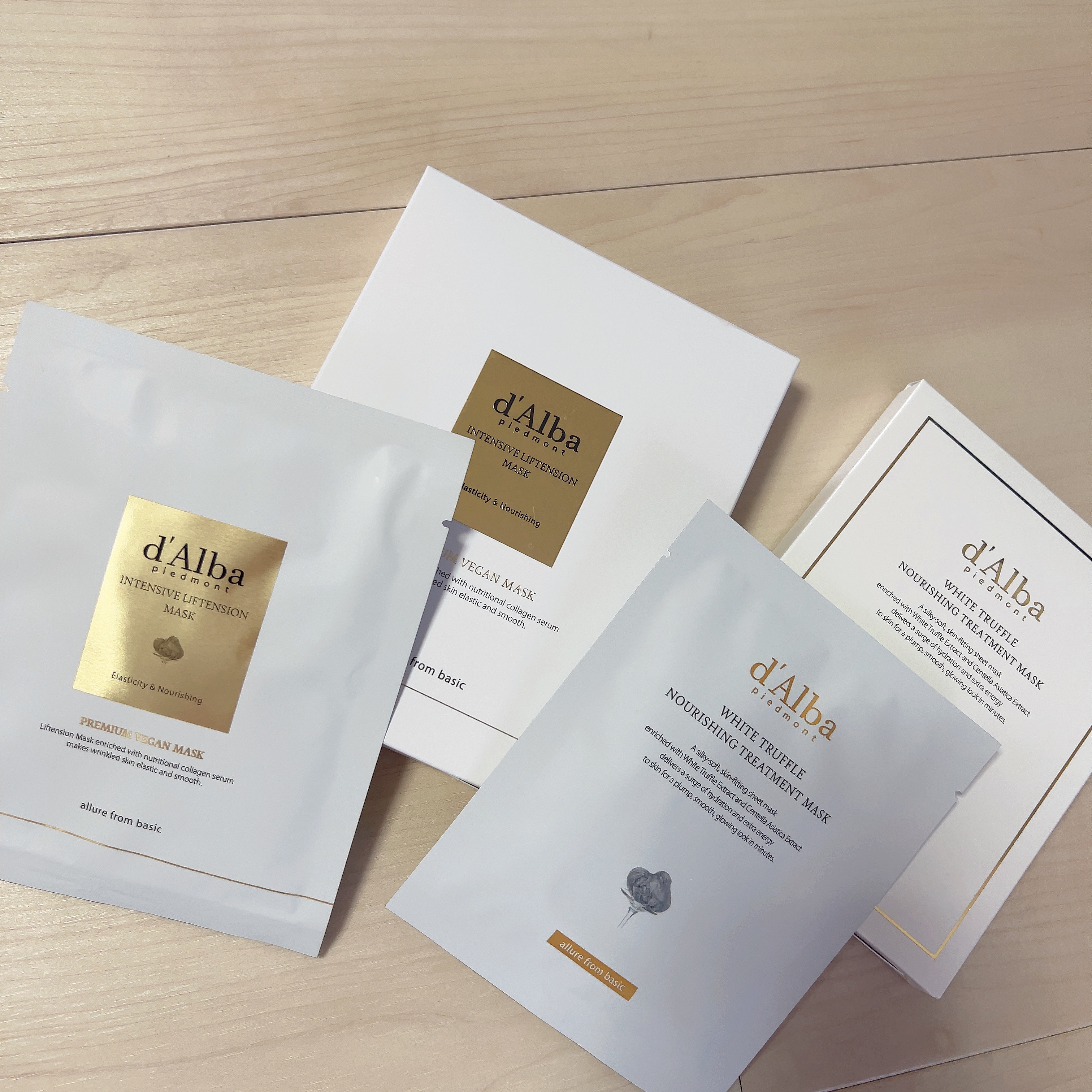 ホワイトトリュフナリシングトリートメントマスク/ダルバ/シートマスク・パックを使ったクチコミ（2枚目）