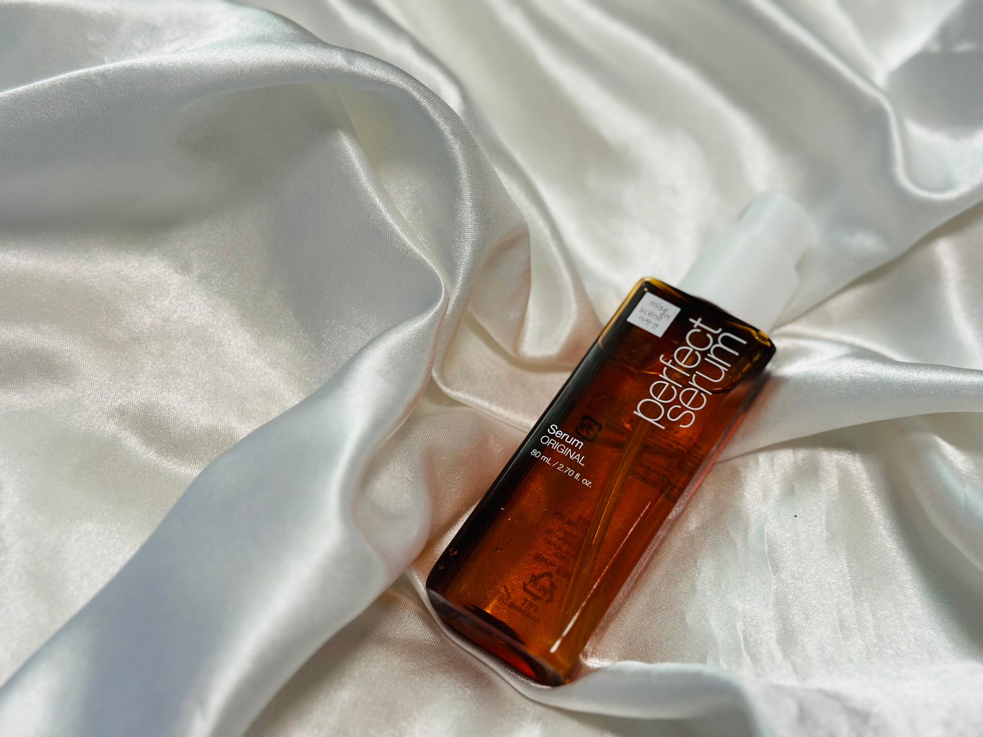 パーフェクトセラム オリジナルセラム/miseenscene/アウトバストリートメントを使ったクチコミ(1枚目)