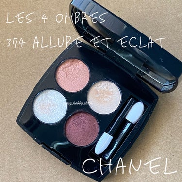 レ キャトル オンブル 374 アリュール エ エクラ/CHANEL/アイシャドウパレットの画像