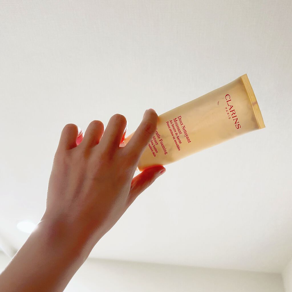 ジェントル フォーミング クレンザー  ドライ/センシティヴ/CLARINS/洗顔フォームを使ったクチコミ（1枚目）