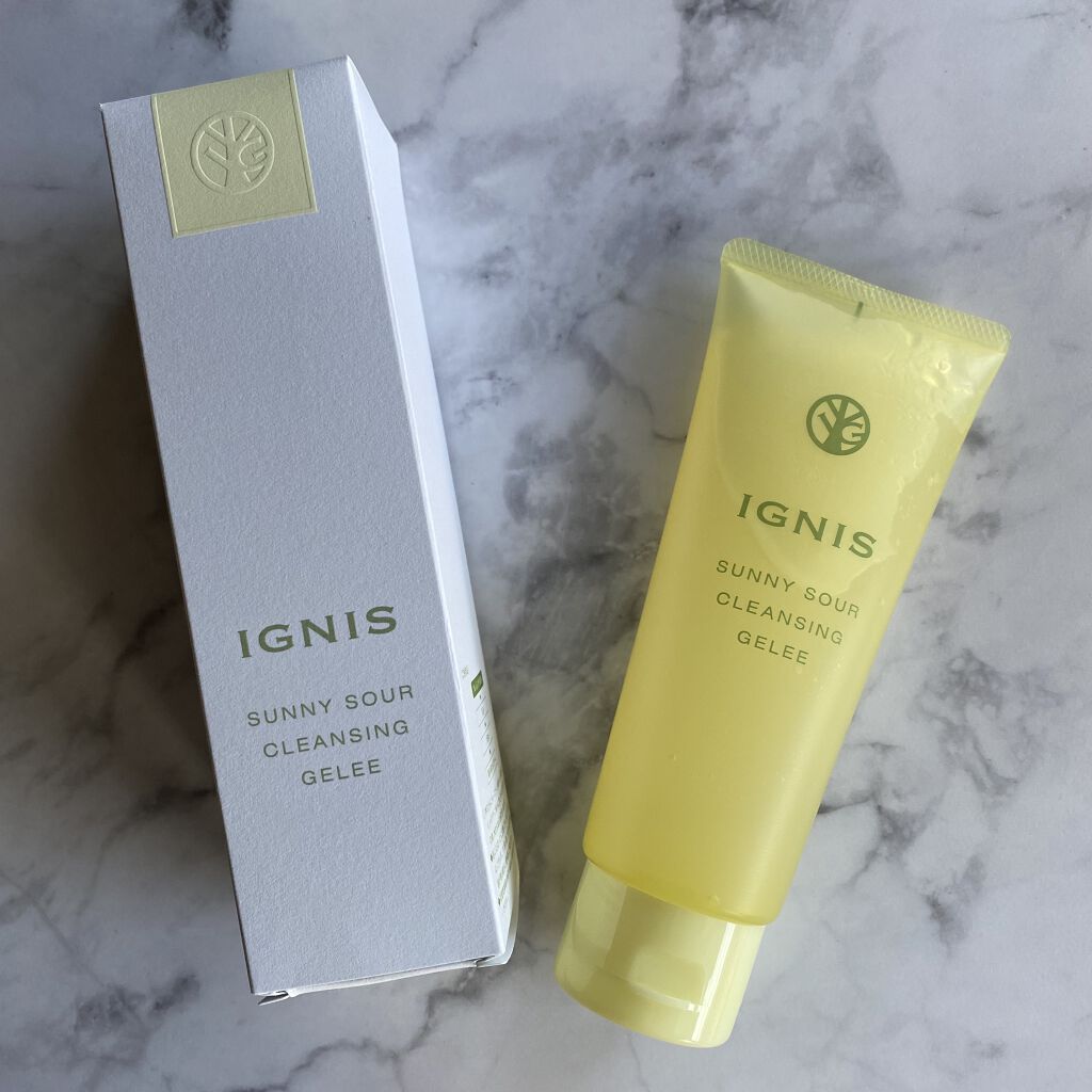 サニーサワー クレンジング ジュレ/IGNIS/クレンジングジェルを使ったクチコミ（2枚目）
